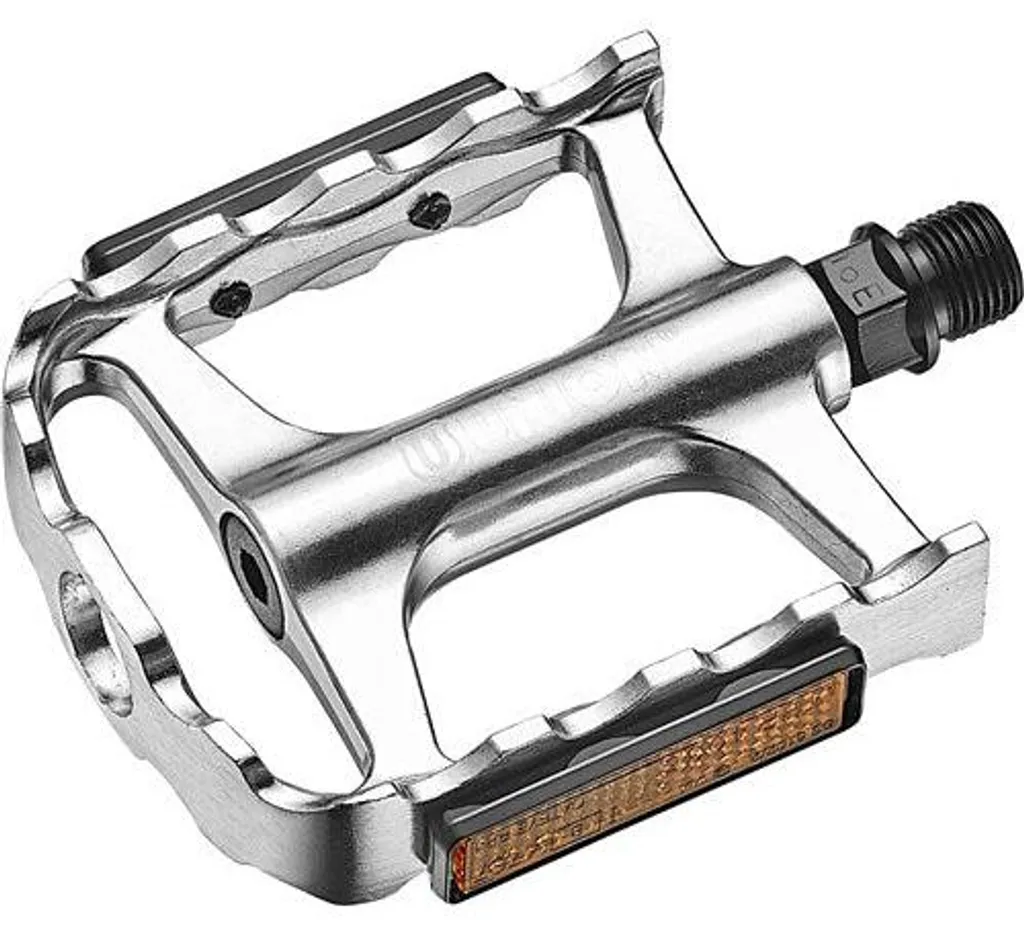 Pédales Union 2160 Sport Argent pour Vélos de Route et Cyclotourisme