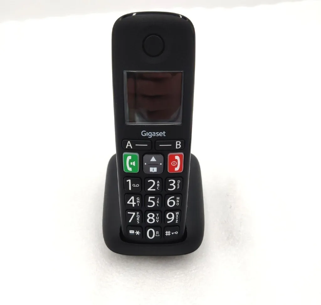 Gigaset E290 Telefono Cordless Analogico Identificatore di Chiamata Nero - 6
