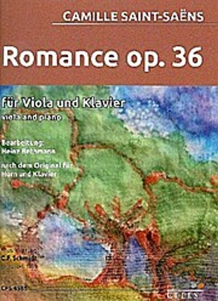 Romance op.36 :für Viola und Klavier