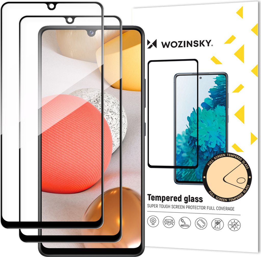 Wozinsky zestaw 2x super wytrzymałe szkło hartowane Full