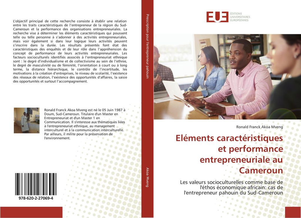 Eléments caractéristiques et performance entrepreneuriale au Cameroun