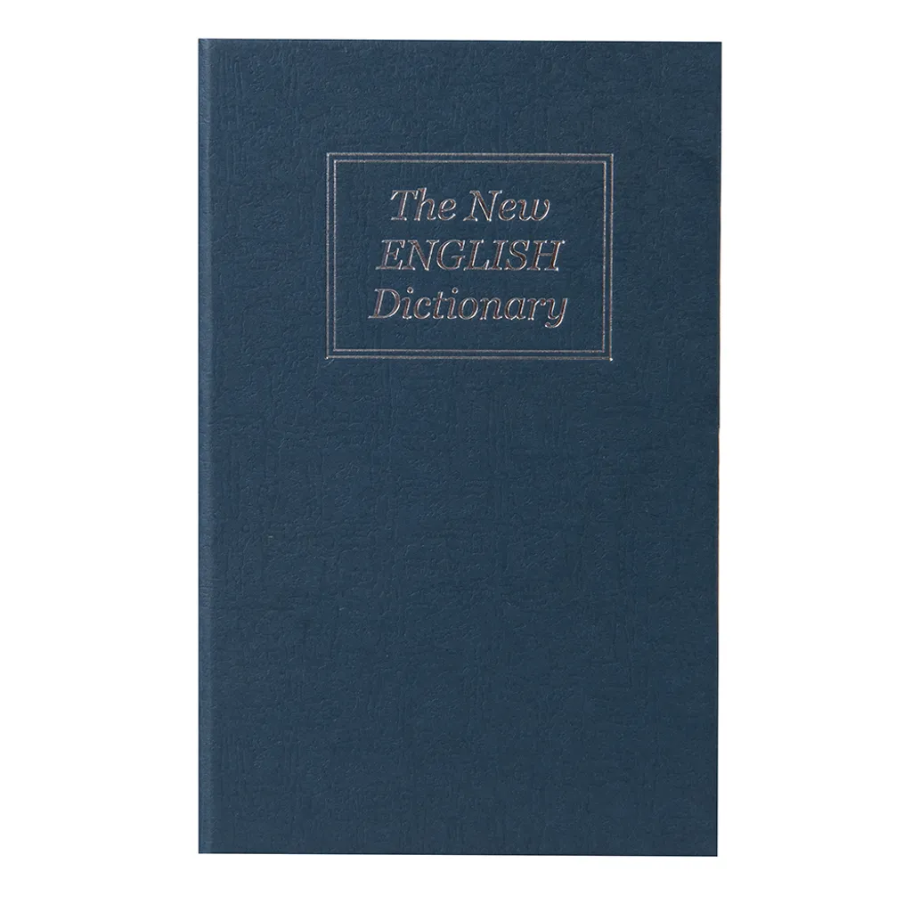 Cachette dictionnaire coffre-fort secret avec verrouillage à code noir - 10