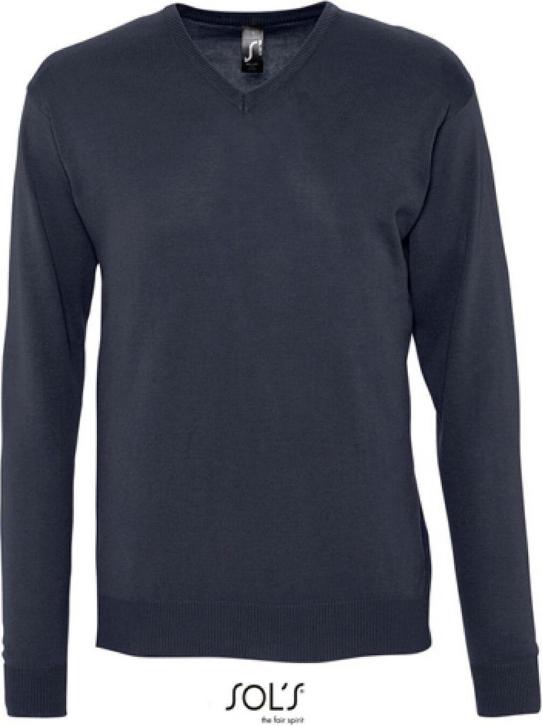 SOLs 90000 | Mens V Neck Sweater Galaxy - Farbe: Navy - Größe: S