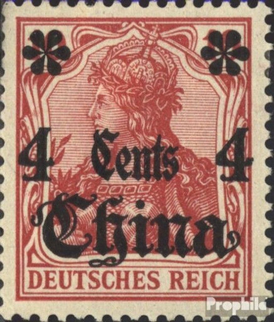Briefmarken Dt. Post China 1905 Mi 30 gestempelt Germania Produktbild 