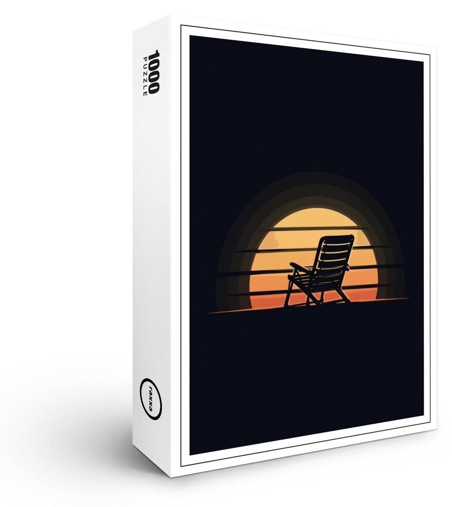 raxxa Premium-Puzzle "Neues BildStille am Horizont", 1000 Teile