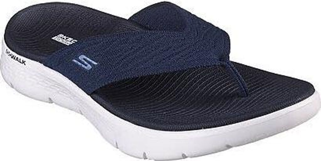 Skechers GO WALK Flex Sandal - Splendor Damen Sandale Flip Flop blau 42