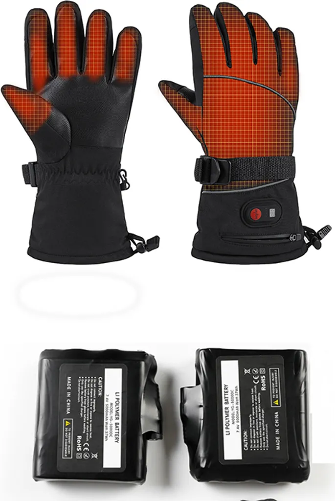 Guanti Termici INF 2500mAh - Protezione Neve e Outdoor Taglia Unica