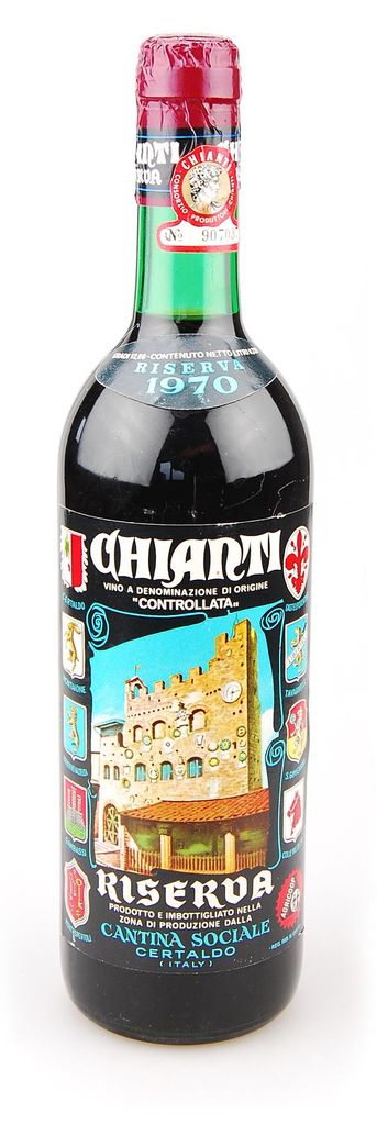 Wein 1970 Chianti Riserva Cantine Sociale Certaldo