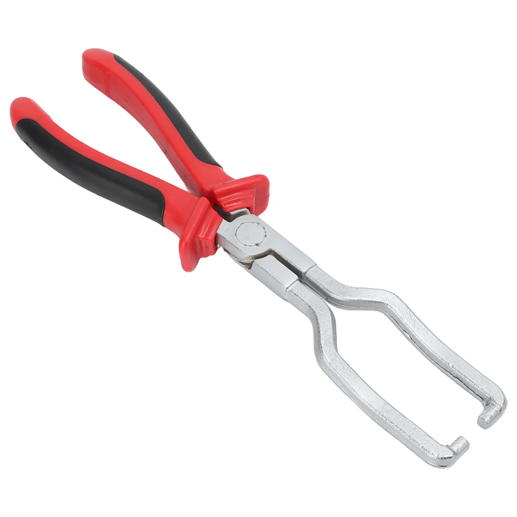 Pinza per tubi, pinza per tubi di alimentazione del carburante, pinza per la rimozione della linea del carburante, pinza per linee di benzina, pinza per lo scollegamento del tubo del carburante, strumento per il rilascio del morsetto del tubo del carburante - 4