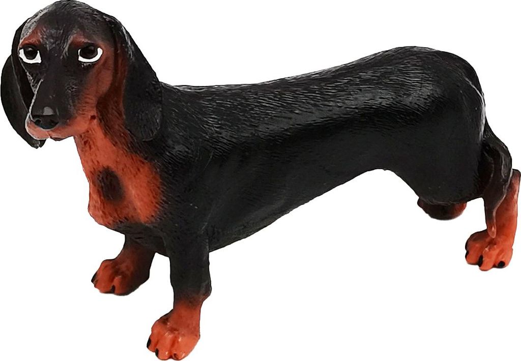 E - Figur Hund Dackel kurzhaarig 18,5 cm