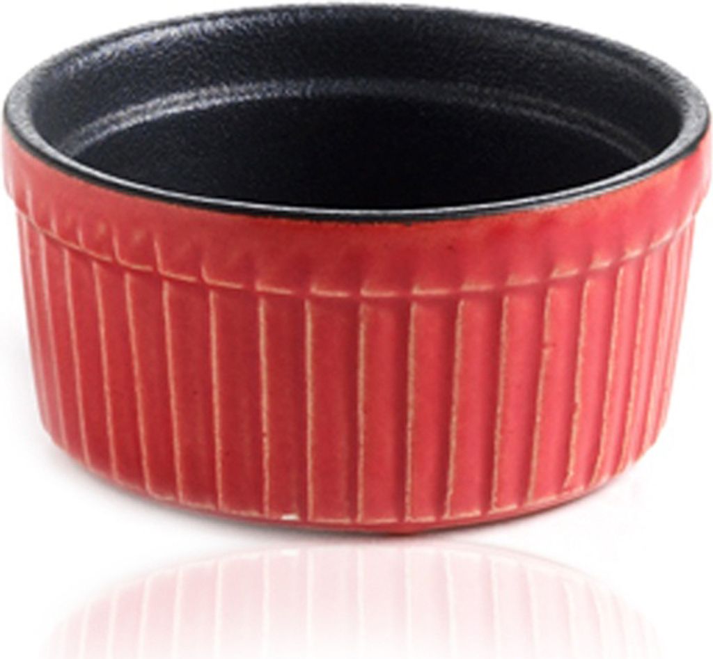 Ofenform MICROSTOVEN 7,5 cm, Keramik antihaftbeschichtet, rot / Maxwell & Williams