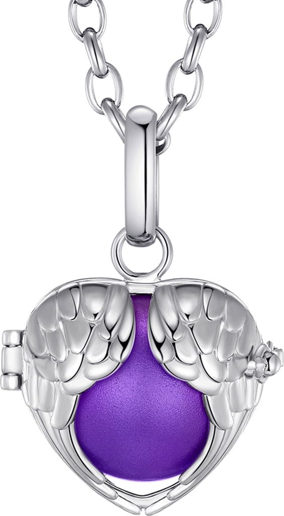 Collana Angelo Custode Con Diamante - Flores Gioielli