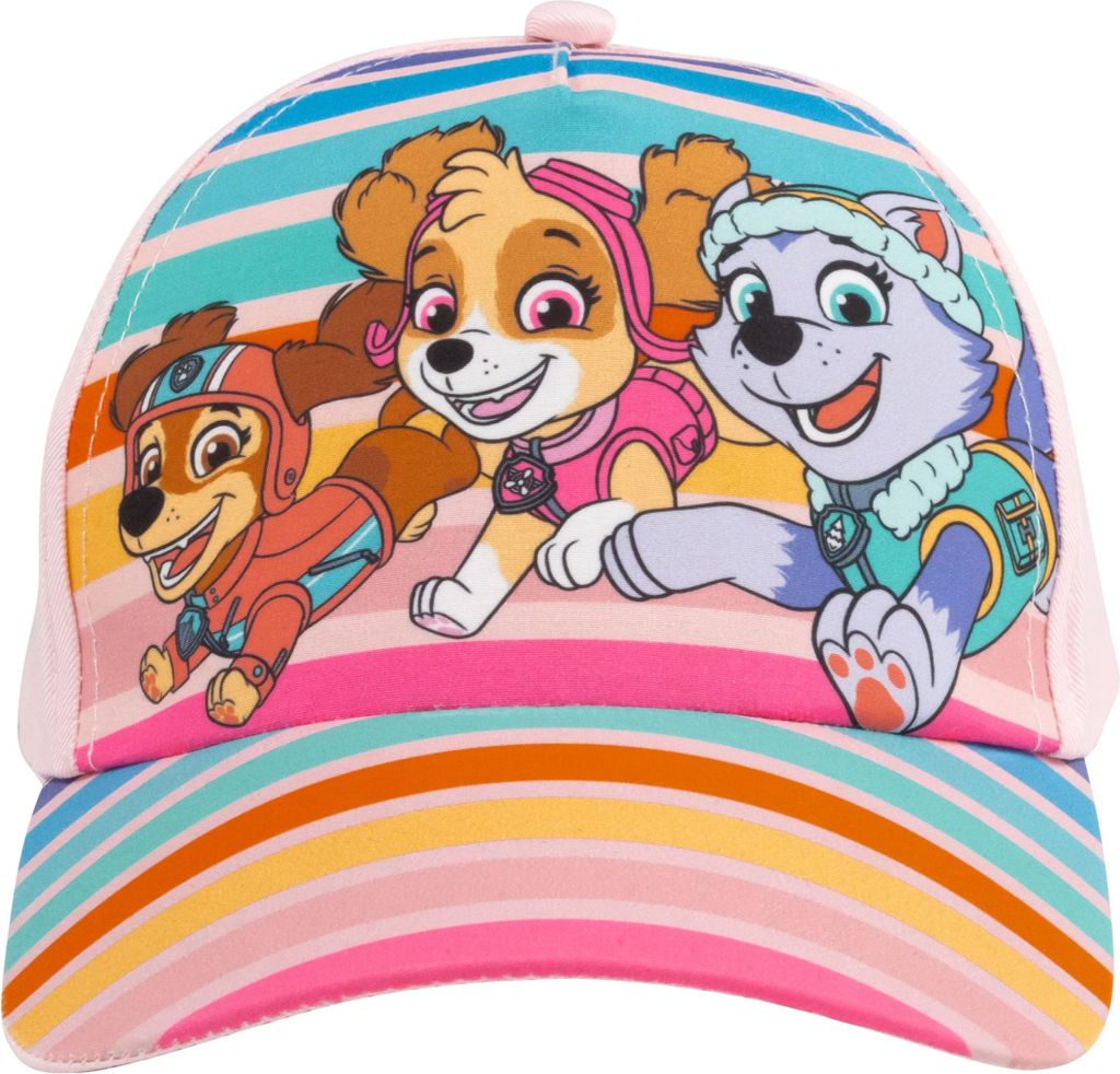 Paw Patrol Kappe für Mädchen - Rainbow Kinder Cap Basecap Produktbild 