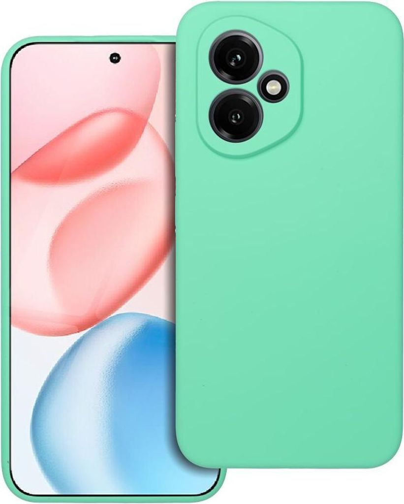 Case passend für Honor 400 5G Silicone 2mm mint