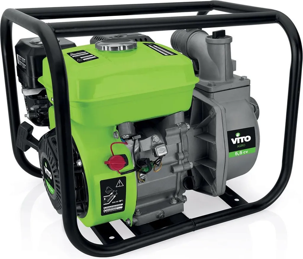 Pompe à eau thermique 163cc VITO débit 30m3/h pour arrosage jardin