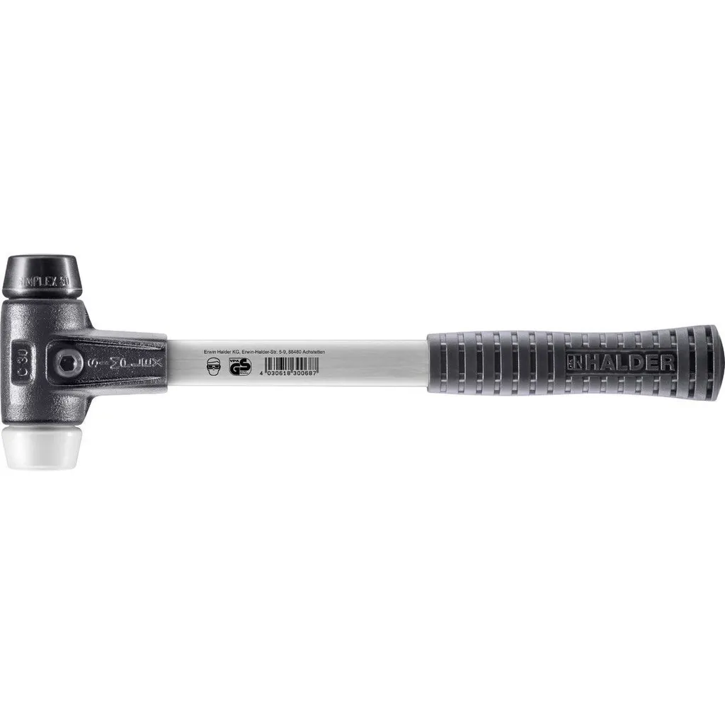 SIMPLEX Mazza Soft-Face Ø 40 | Gomma e Superplastica Halder - 13