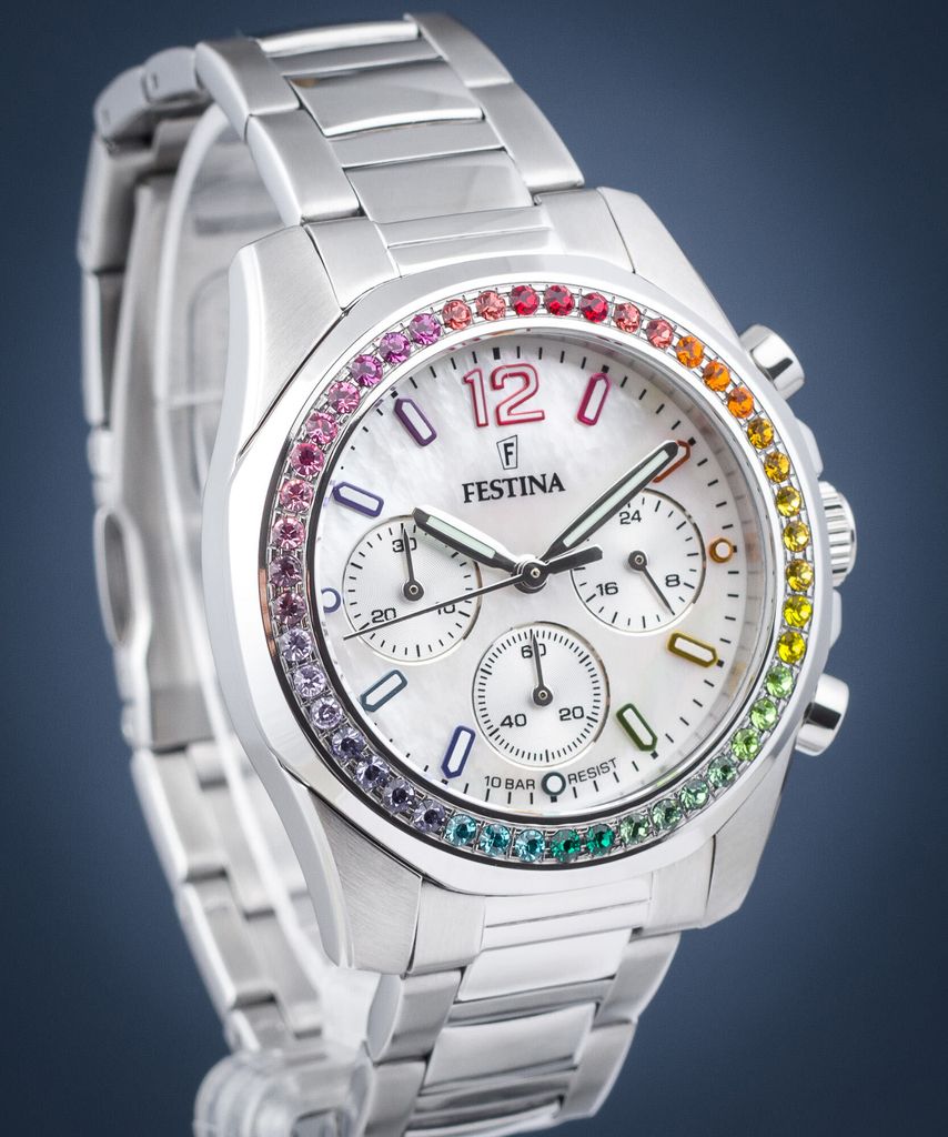 Festina Femme Montre Casual en acier inoxydable argenté Image du produit 