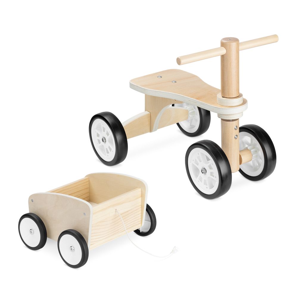 Holz Kinder Rutscher Laufrad Rutschfahrzeug Lauflernrad ab 10 Mon Baby Fahrzeug 