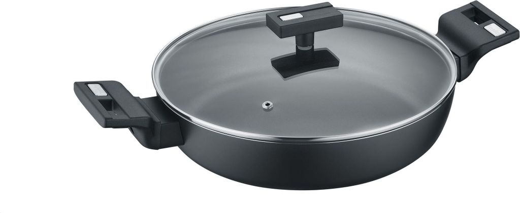 b.smart Servierpfanne 24 cm (mit Deckel)