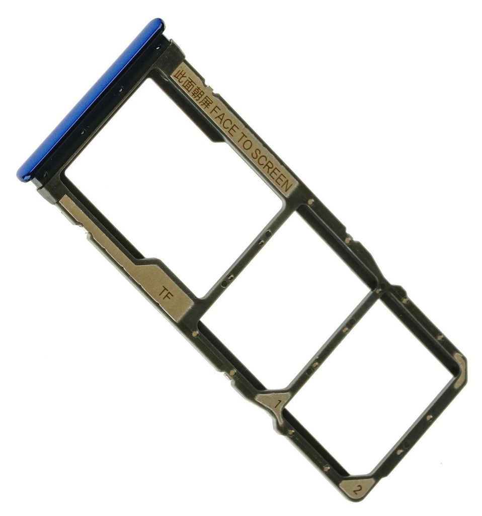 Redmi Note 8 Sim Karten Halter Tray Fach (Neptune Blue), Produktbild 