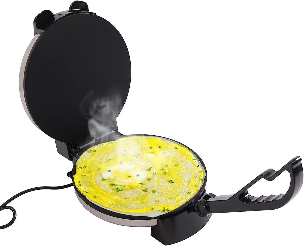 Elektryczna prasa do tortilli Chapati 10 cali 1800 W, Zdjęcie produktu 
