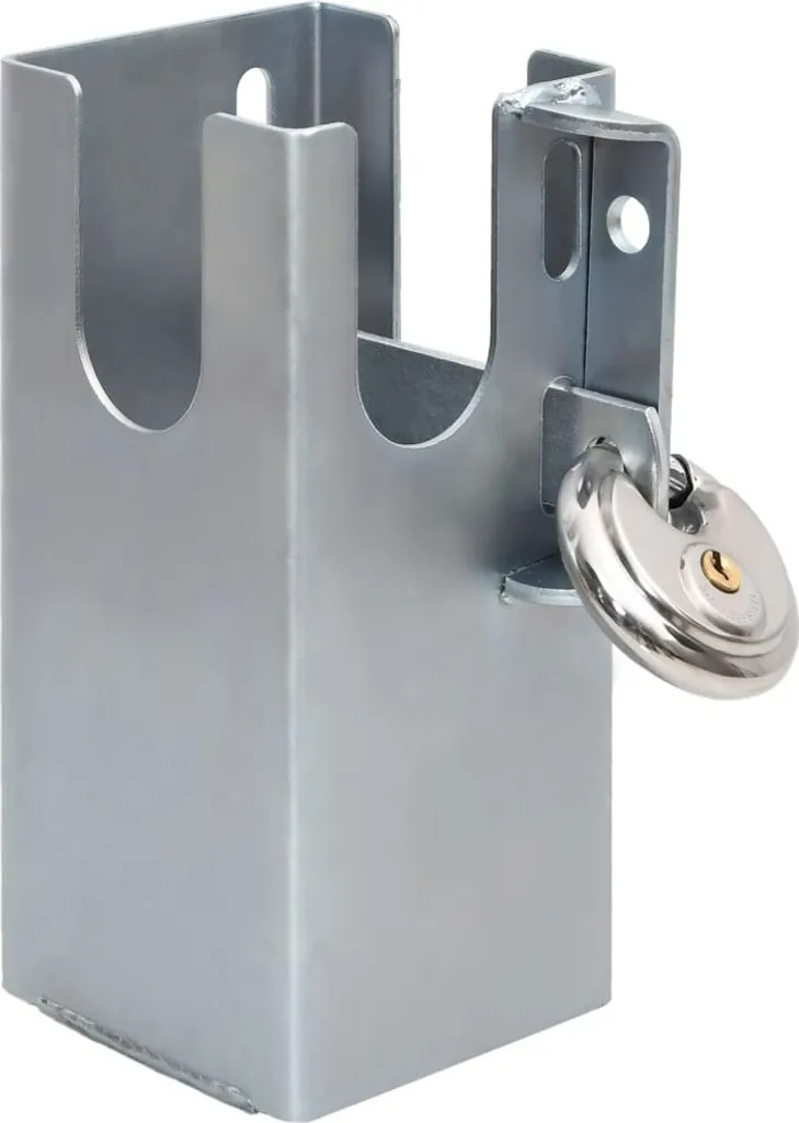 Support de sécurité pour bijoux en acier argenté de 23,5 cm de haut