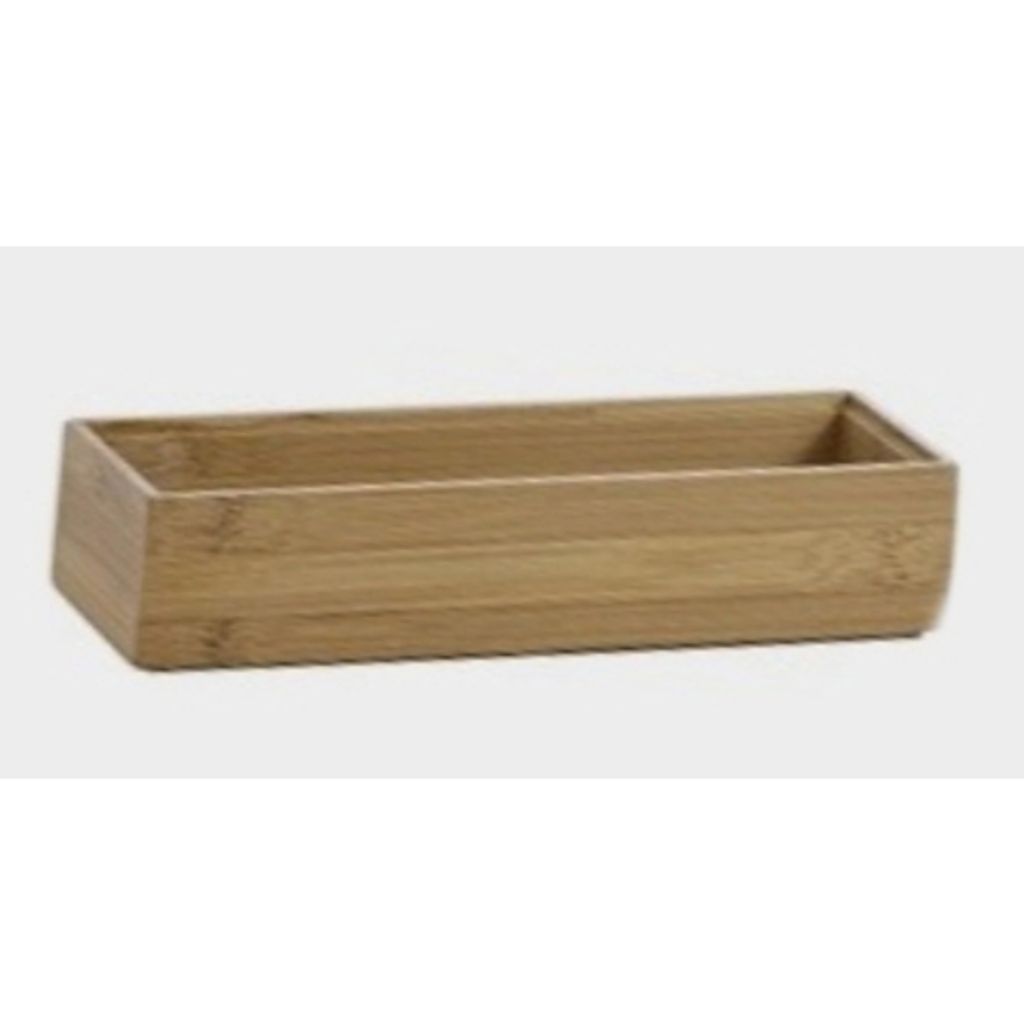 ZELLER PRESENT Aufbewahrungsbox Bamboo 23x7,5x5cm natur Produktbild 