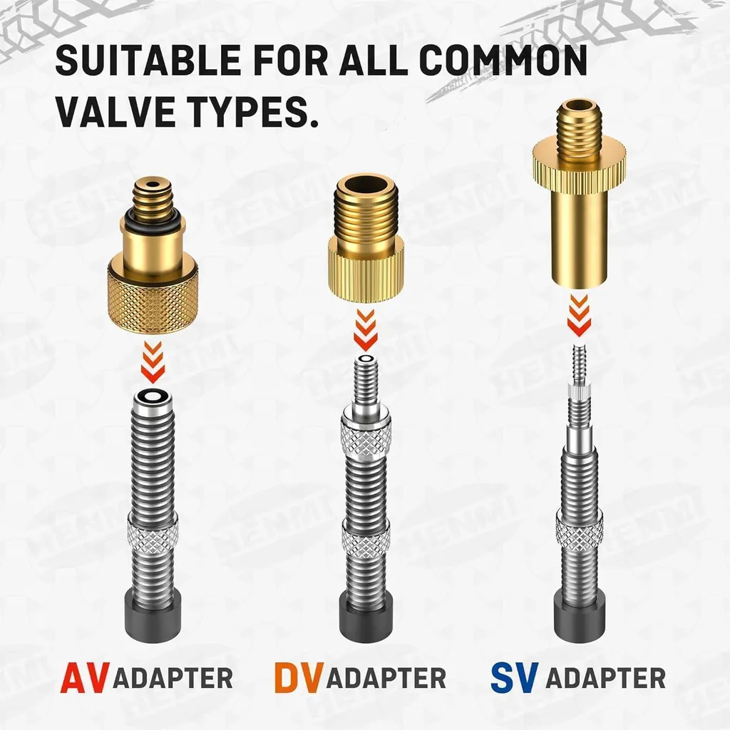 Adaptateur Valve Vélo pour Compresseur Station Gonflage Ballon