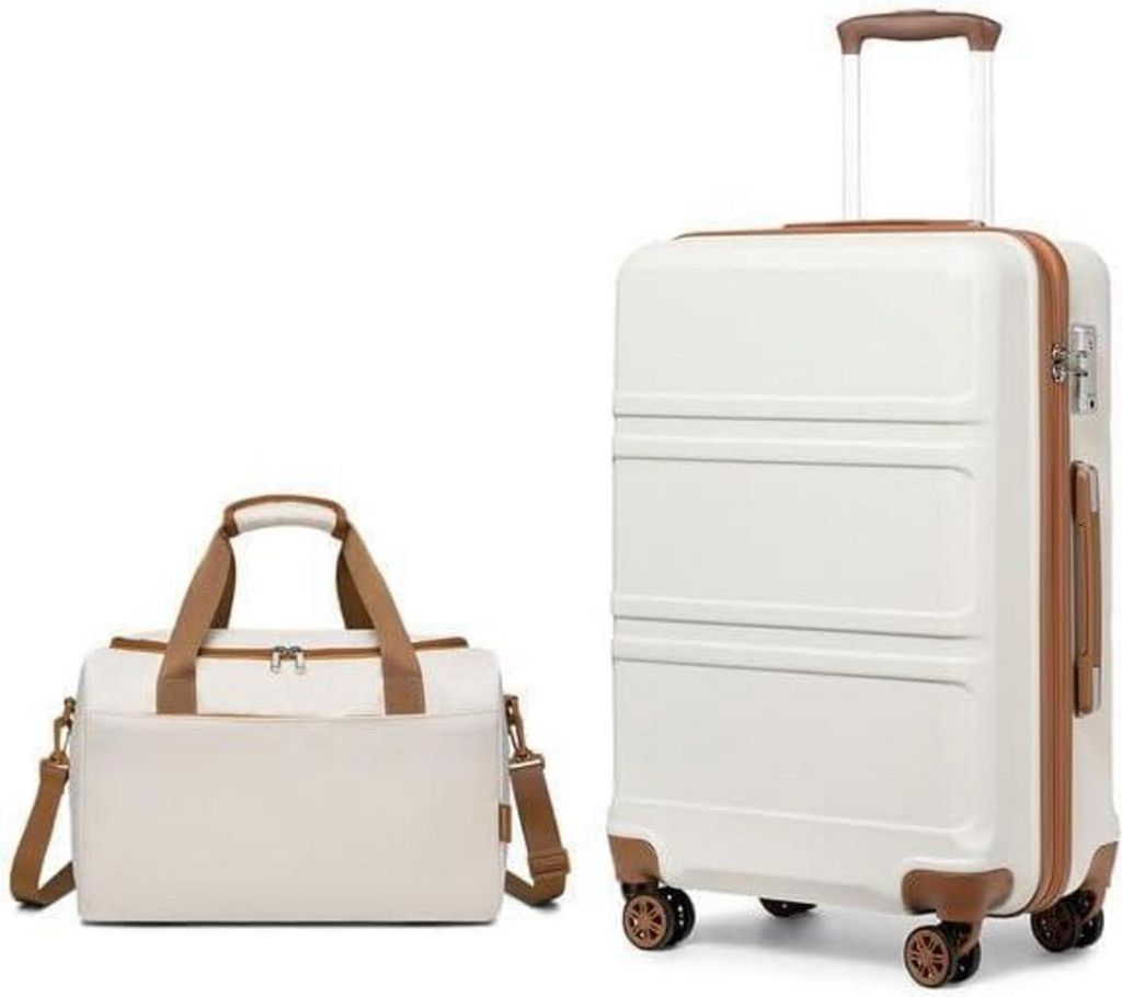Handbagagekoffer trolley set, 2-delig, 55 cm. Bagageset met Productafbeelding 