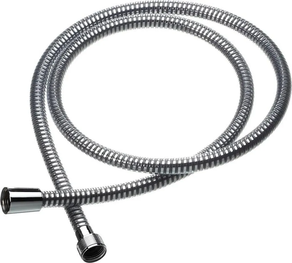 Flexible de douche anti-torsion 2m en acier inoxydable double agrafage