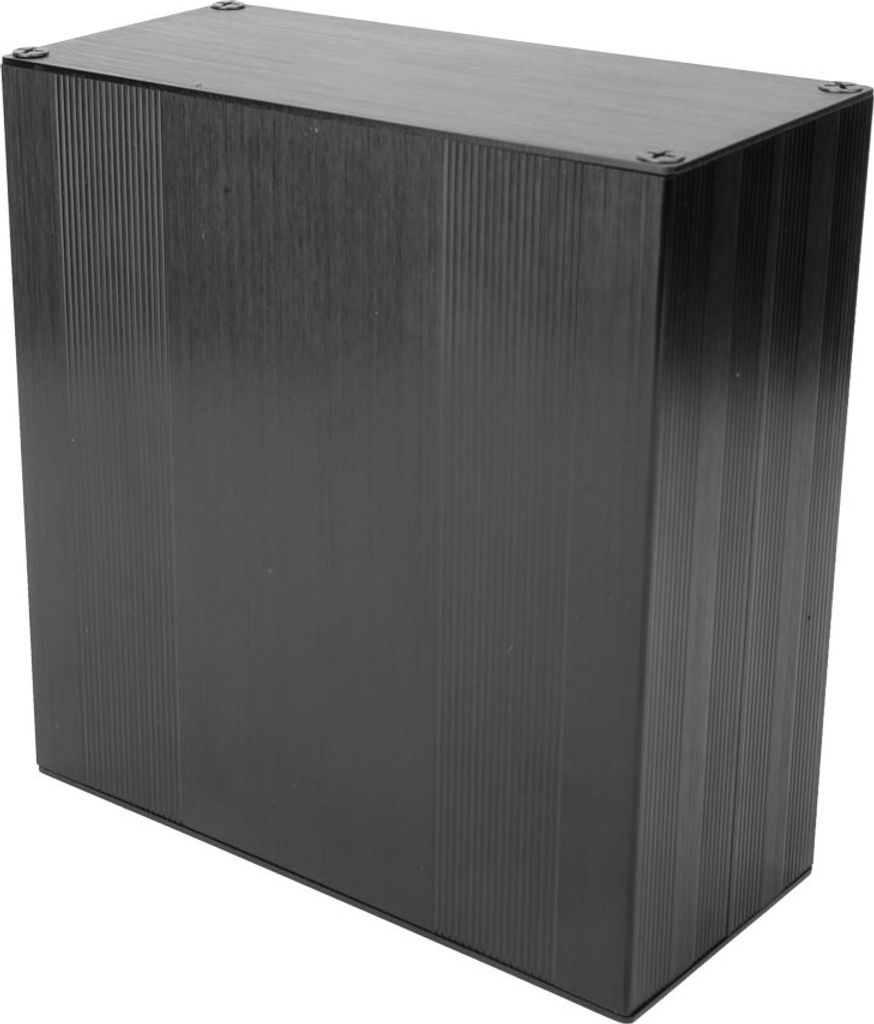 Geteiltes Aluminium-Kühlgehäuse, elektronische Box für Verstärker, GPS (150 mm)