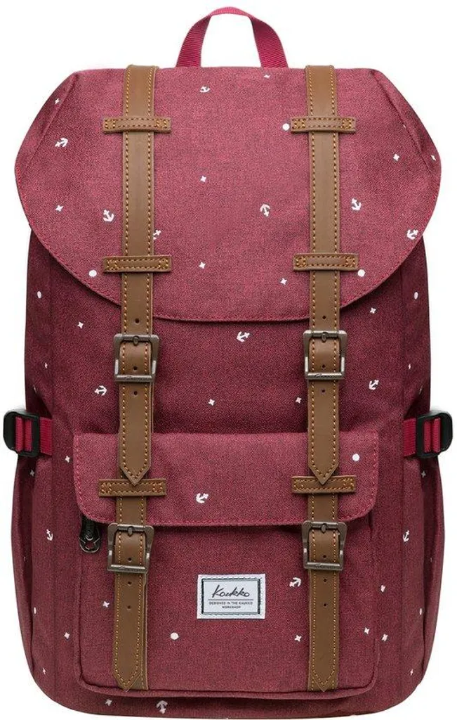 Sac à dos marron 13 pouces pour voyage et camping - Design élégant