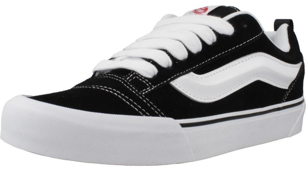 Vans Knu Skool Schwarz/Weiß - Uni Sneaker - VN0009QC6BT Produktbild 