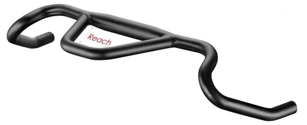 Satori Sende MTB Firebird Cintre VTT Ø31.8mm 440mm Noir Mat Design
