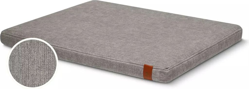 Orthopädische Matratze für Hunde Orthopädisches Hundebett - Basic Ross, wasserdicht, Memory Foam, Größe 65x50cm, Farbe grau