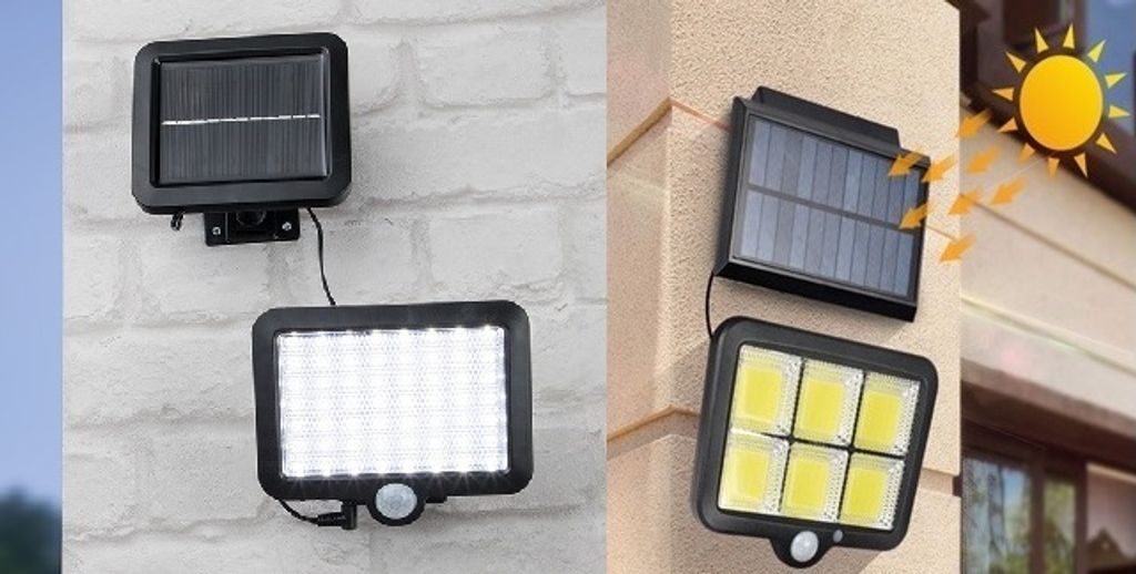HI LED solární nástěnné svítidlo "Peacock" (92 x 63 x 6 cm) Obrázek produktu 