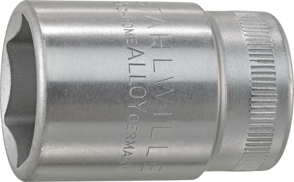 Steckschlüsseleinsatz 52 1/2 Zoll 6-kant SW 18mm L.38mm Produktbild 21