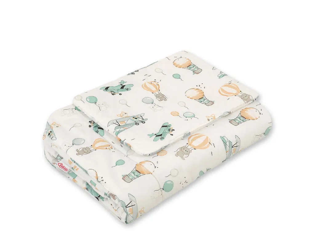 Ensemble de lit bébé 2 pièces 75x100cm NEWBORN Sky Adventure complet