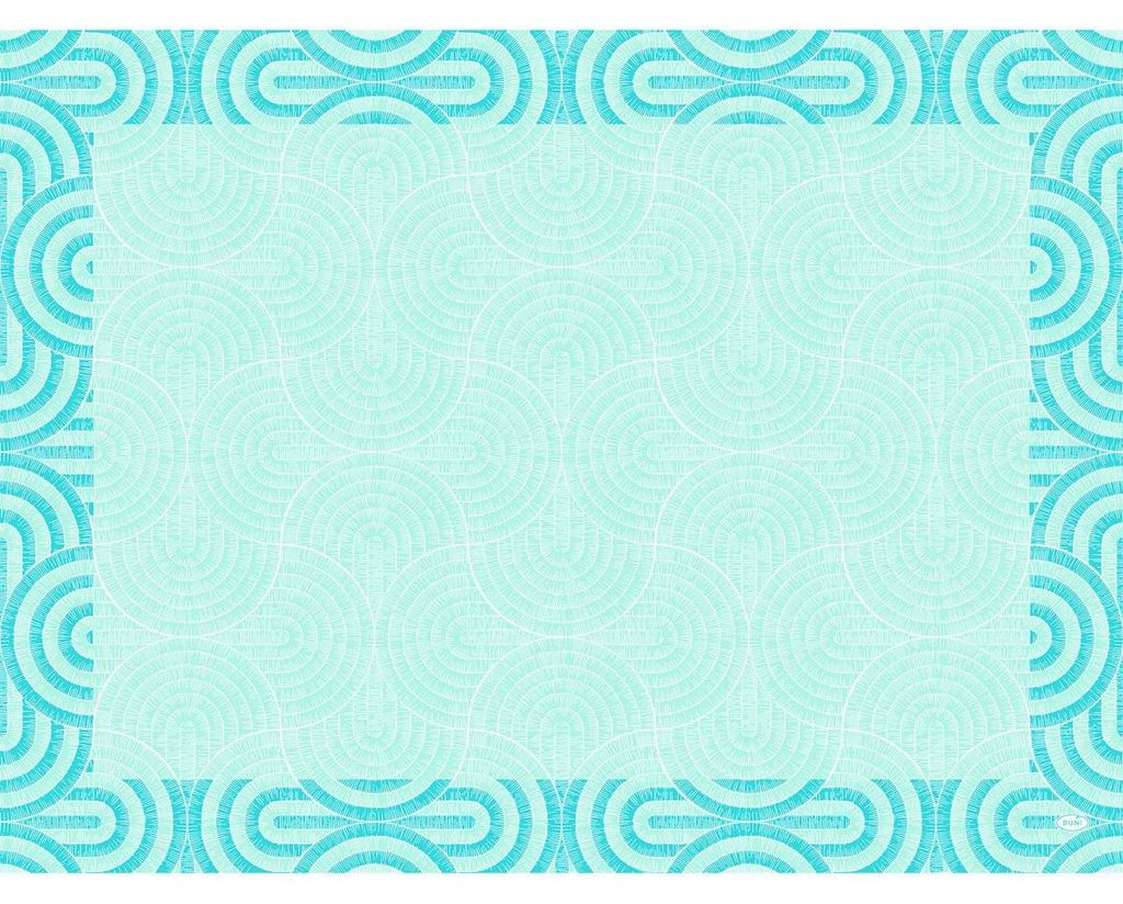 4x Papier-Tischsets 30x40cm Breeze mint blue | Packung (250 Stück)