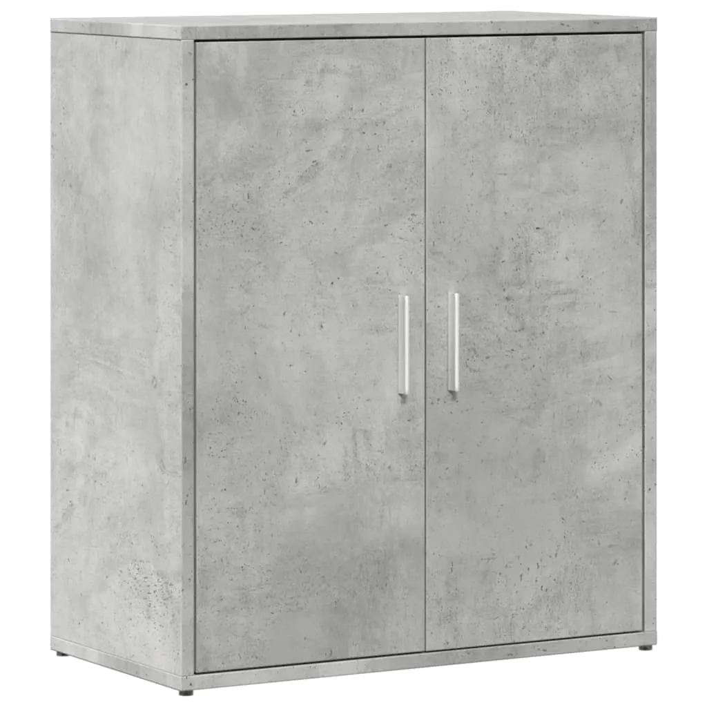 SYFAX Credenza 60x31x70 Grigio Cemento | Mobiletto Multistrato Elegante