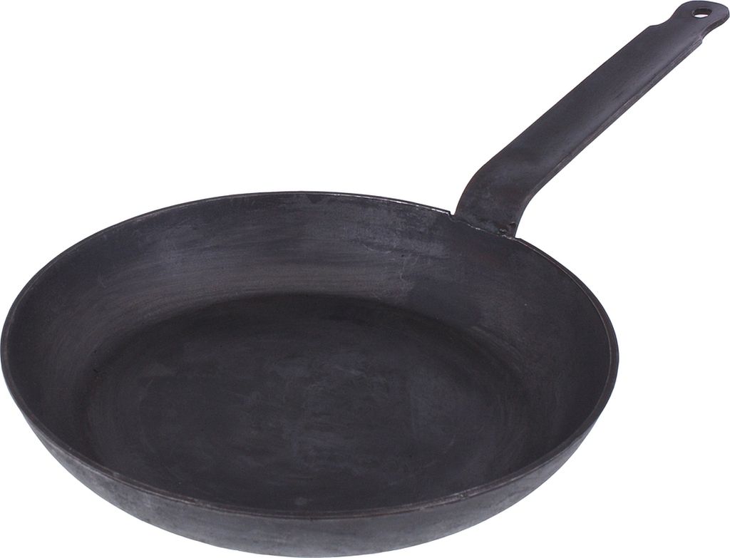 Lyoner Eisenpfanne Bratpfanne Ø 24 cm kaltgeschmiedet Produktbild 