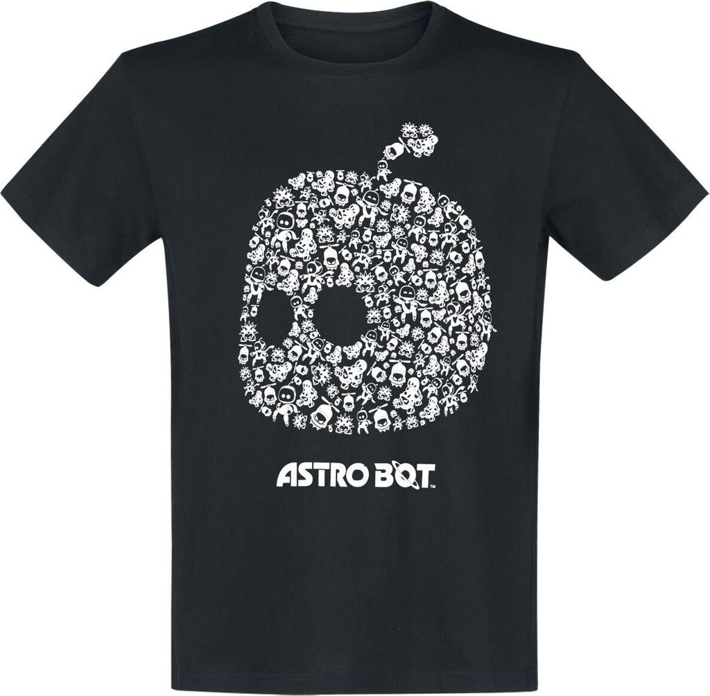 Astro Bot T-Shirt Tech Logo Größe S
