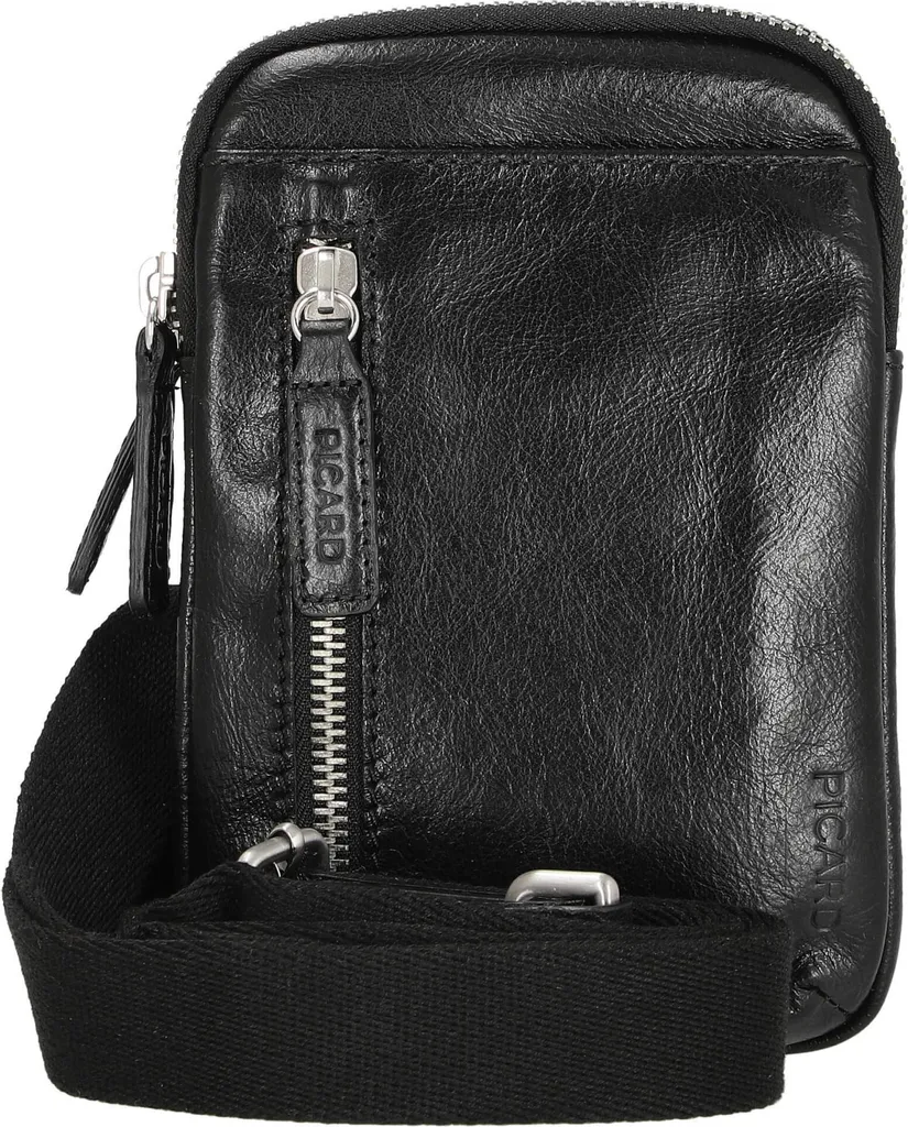 Fini les poches pleines avec la sacoche PICARD Buddy 1L en cuir noir