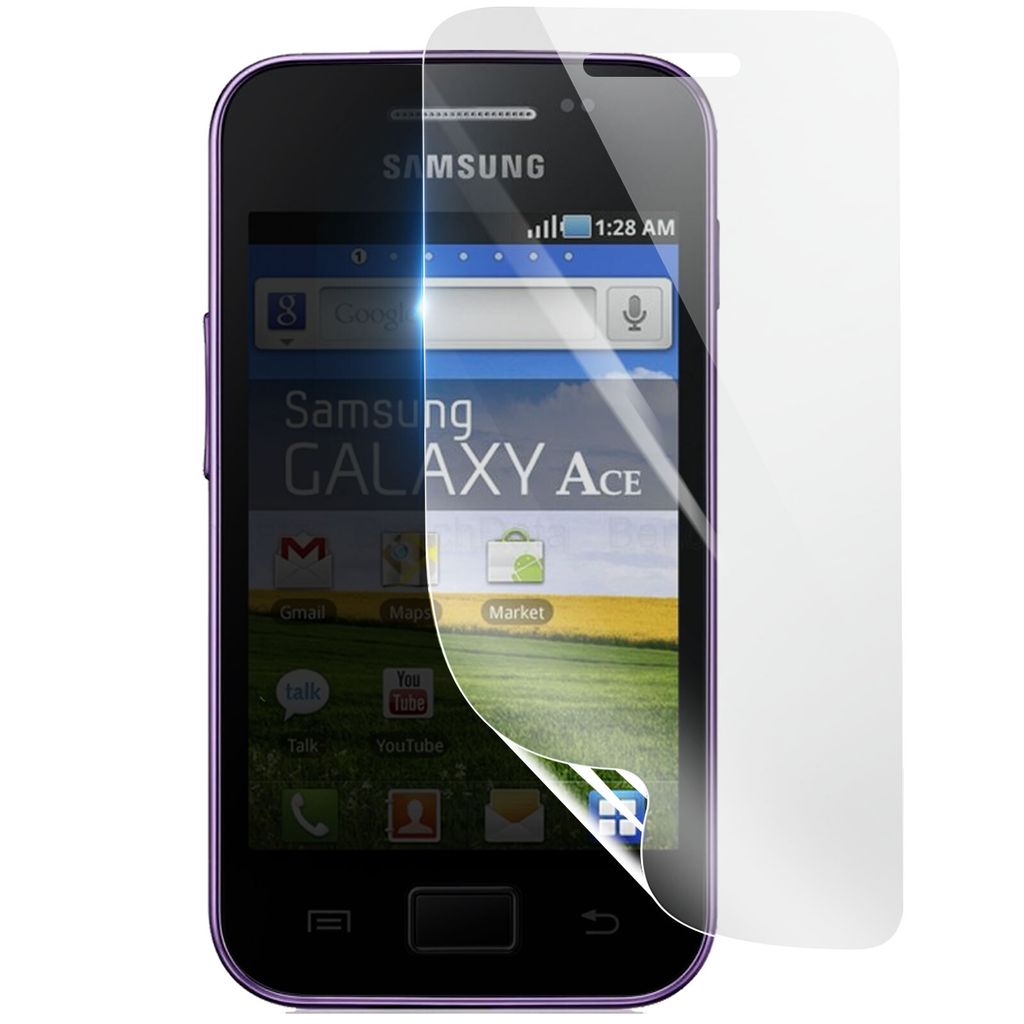 3mk, Stoß- und kratzfester Hydrogel Bildschirmschutz für Samsung Galaxy Ace S5830, Transparent