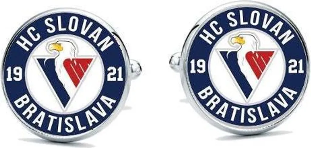 Boutons de manchette HC Slovan Bratislava : soyez chic et fan de hockey