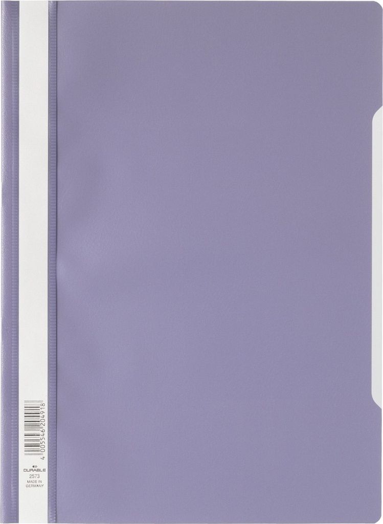 Schnellhefter A4 PP lila Packung mit 25 Stück