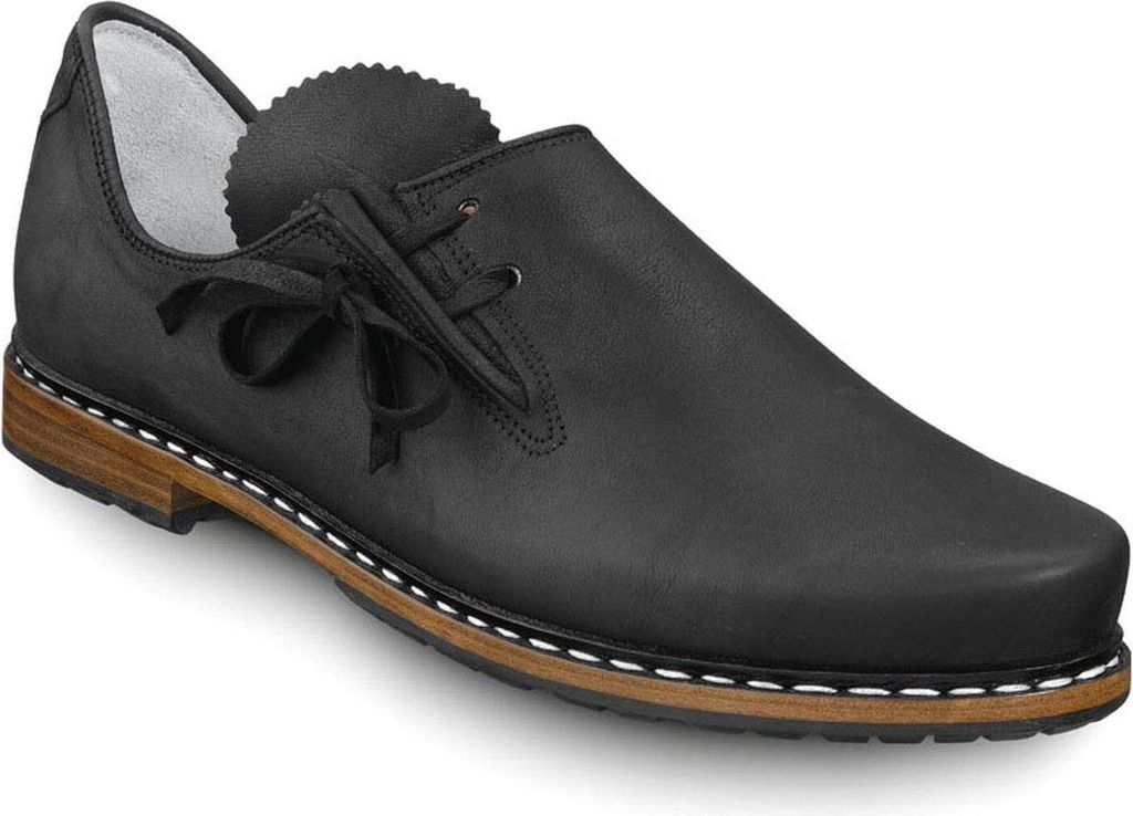 Meindl Herren Haferlschuhe Thiersee Zwiegenäht Schwarz Trachtenschuh