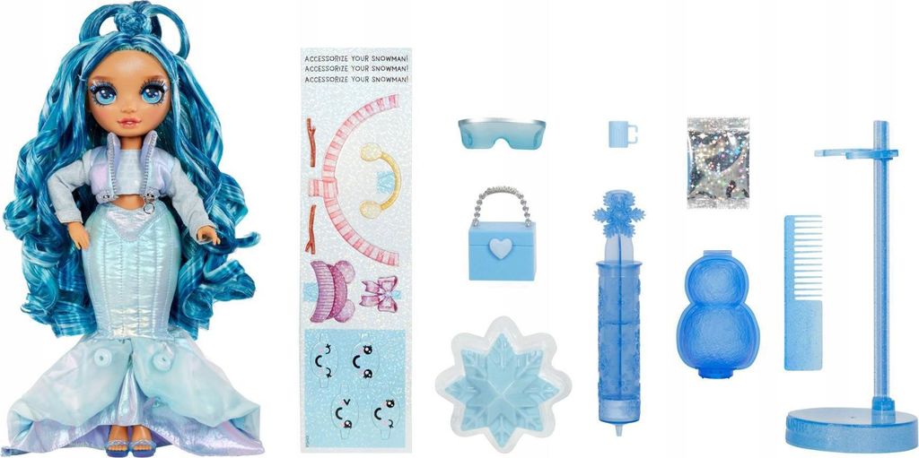 Rainbow High Winter Wonderland Doll- Skyler (Blue), Produktbild 