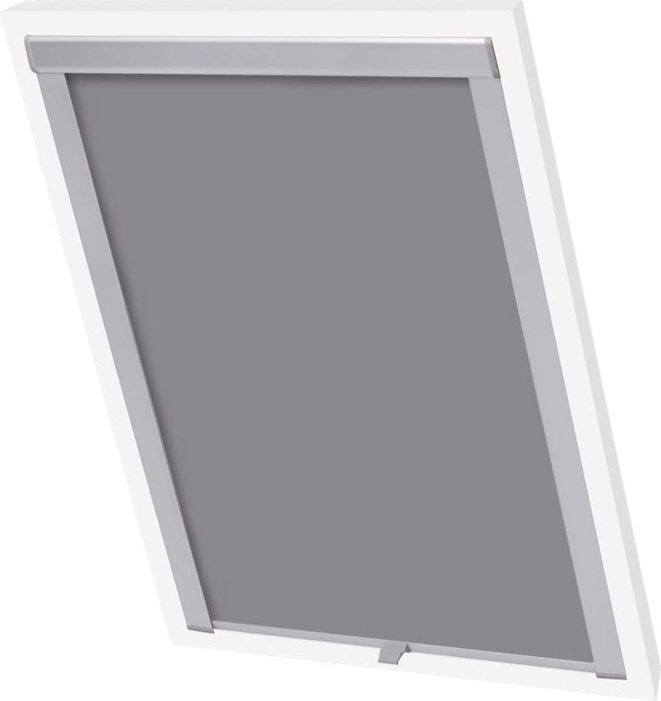 vidaXL Tenda a rullo oscurante grigio MK06 Immagine del prodotto 
