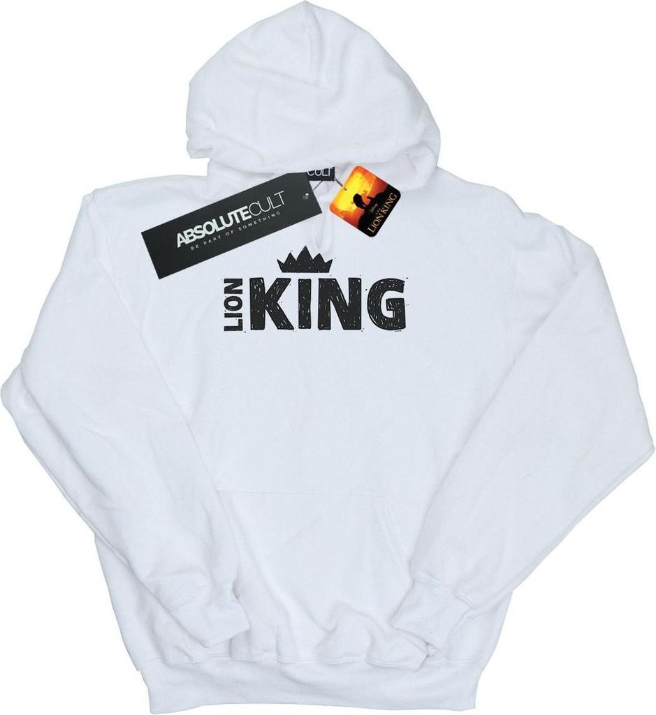 Disney - "The Lion King" Kapuzenpullover für Damen BI9461 (XL) (Weiß)